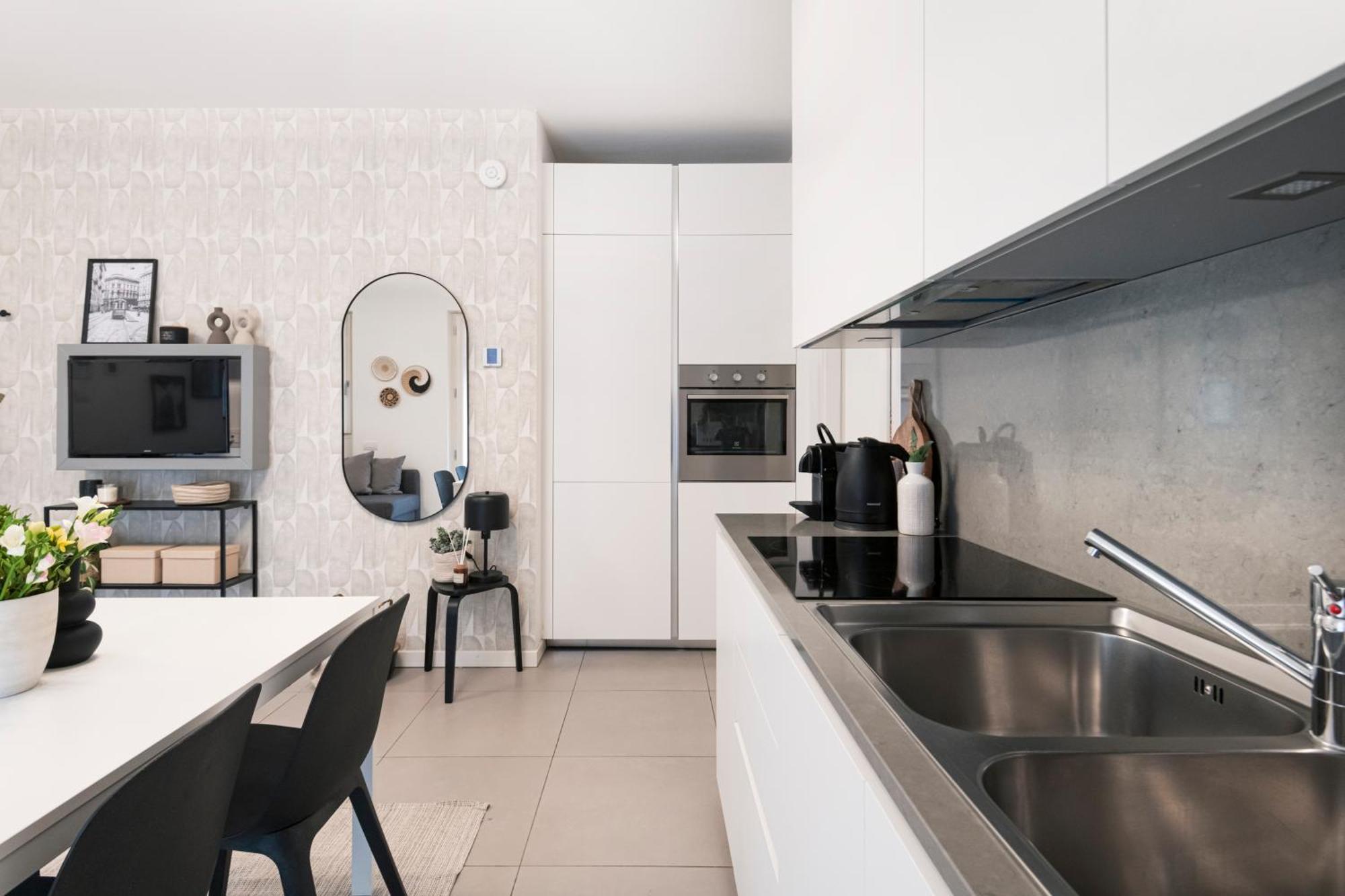 Luxury Apt In Moscova Milaan Buitenkant foto